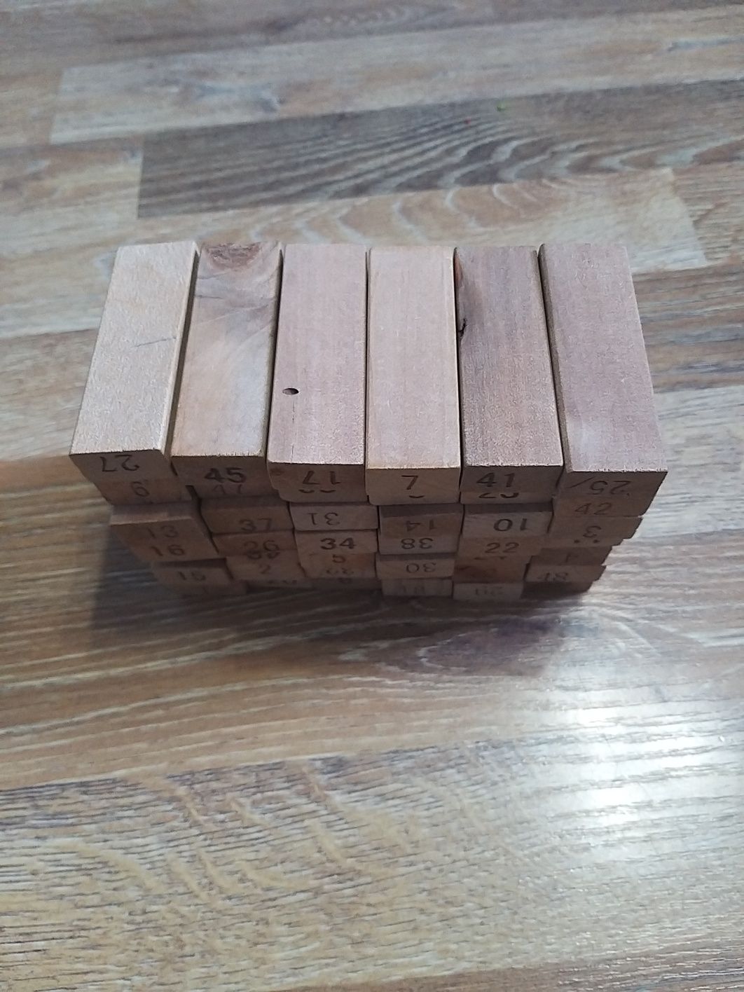 Klocki z gry jenga 42 szt.