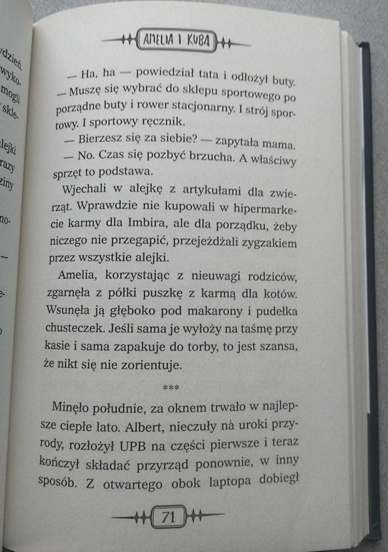 Książka „Amelia i Kuba, Godzina duchów” Rafał Kosik