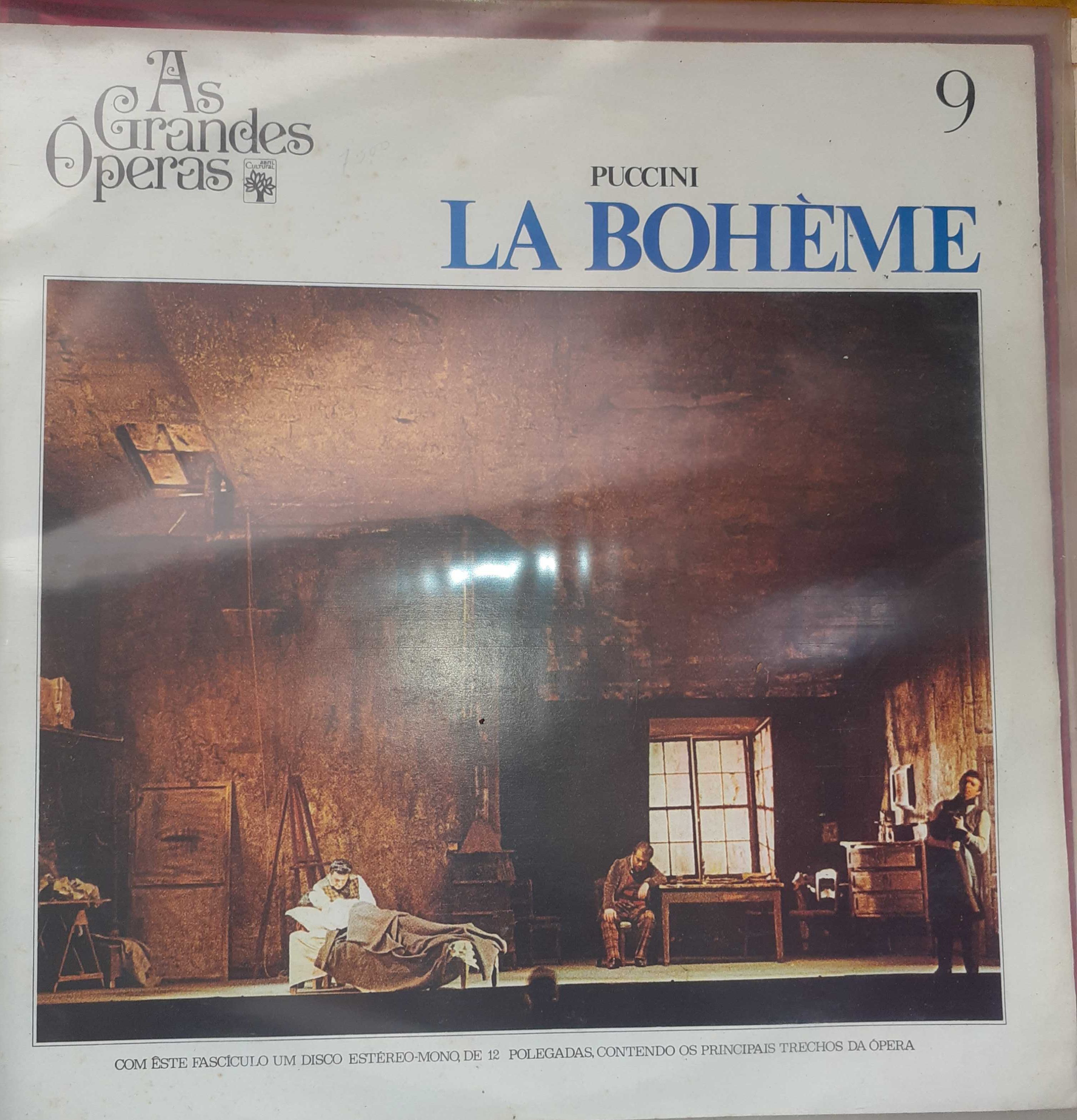 Disco Vinil - As Grandes Operas Lp 9 Puccini La Boheme