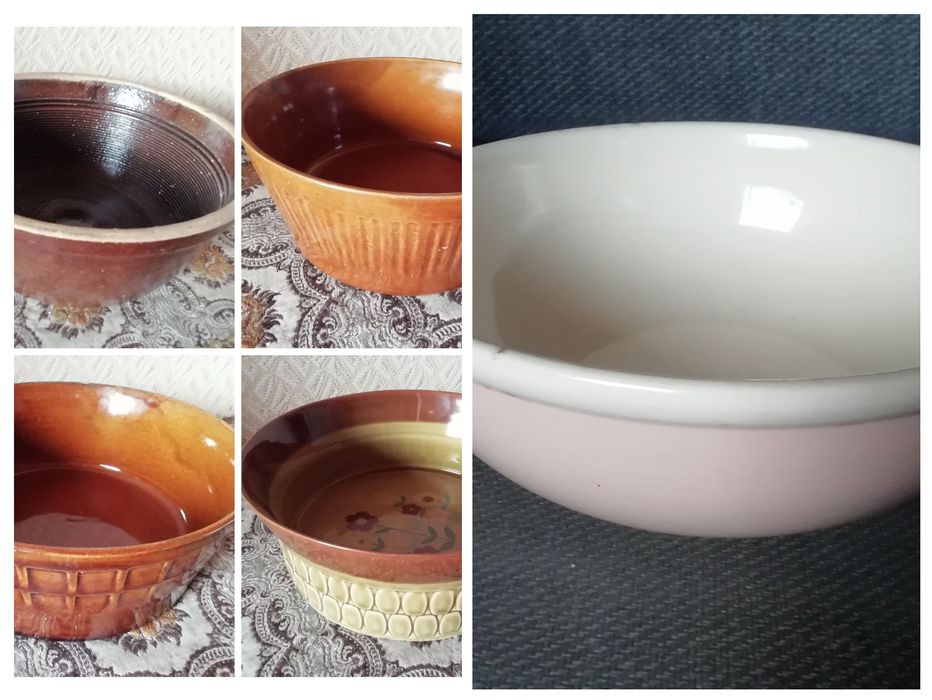 naczynia kuchenne ceramiczne , starocie