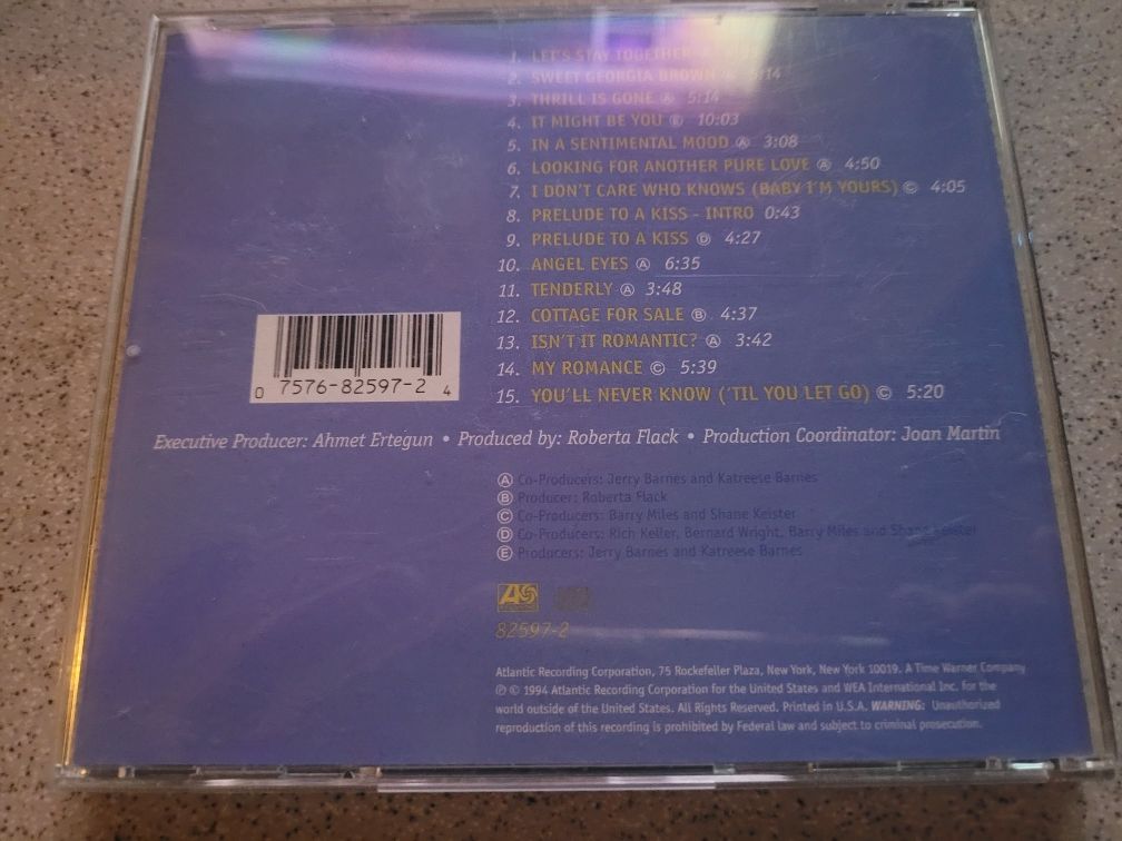 CD Roberta Flack Roberta 1994 Atlantic USA