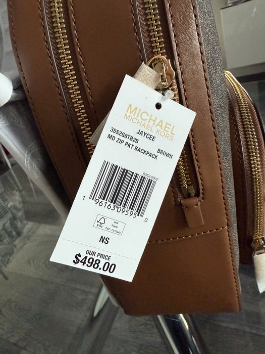Plecak Michael Kors Jaycee Brown NOWY ORYGINALNY + rachunek