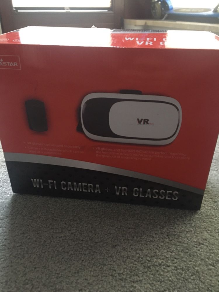 NOWE gogle VR + kamerka wifi