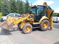 Koparko-ładowarka CAT432 F, 2014 rok