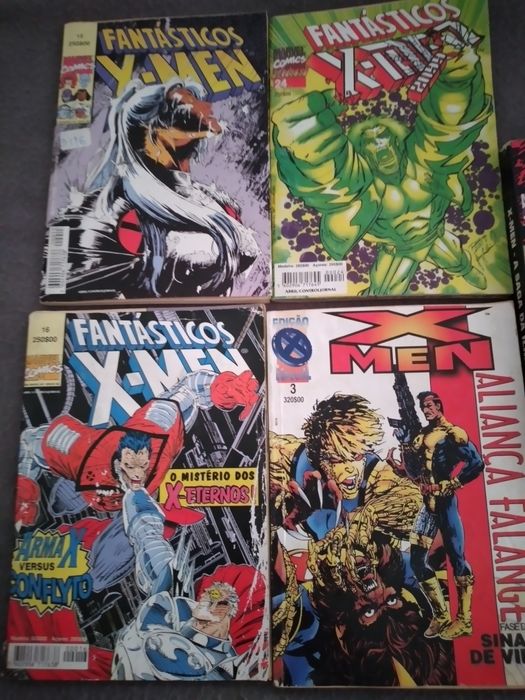 10 Livros de Bd, Fantástico X-Men, Marvel Comics