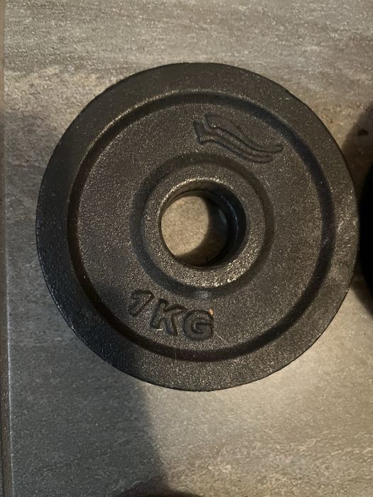 Zestaw obciążeń 15,75 kg – talerze 1–2 kg