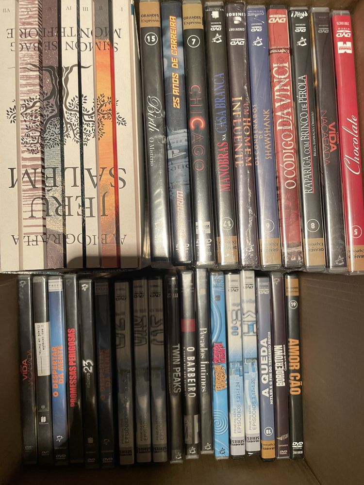 54 Dvds de filmes