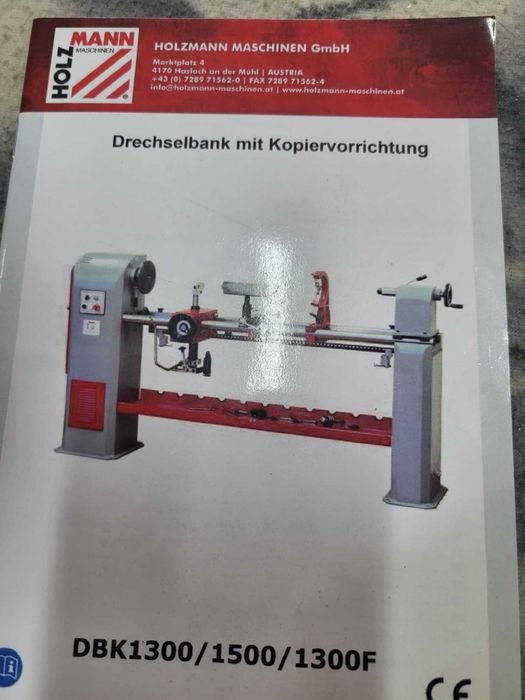 Ciężka TOKARKA do drewna KOPIARKA 1300 mm AUSTRIA