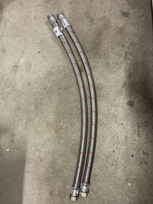 Wąż do instalacji grzewczych / klimatyzacyjnych w oploci ze stali