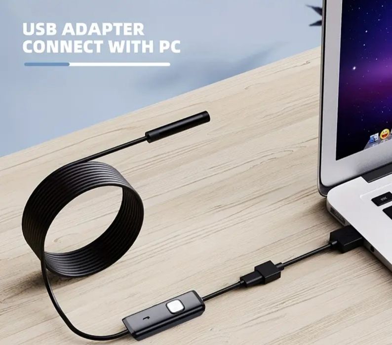 Kamera USB inspekcyjna 1 m nowa