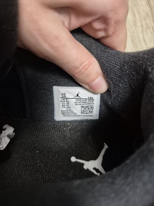 Кросівки Air Jordan Retro 4 Black Cat 44 розмір