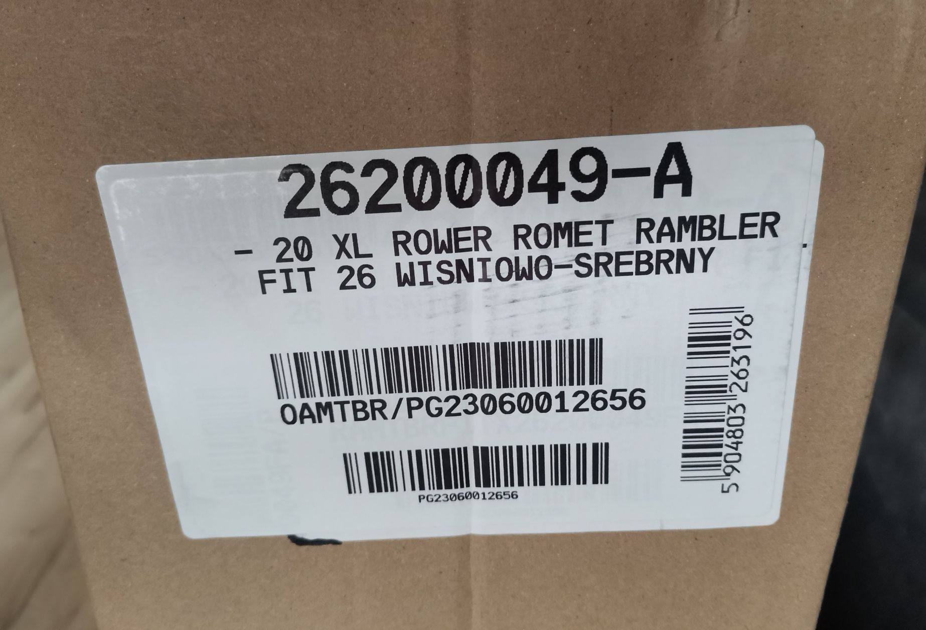 NOWY Rower ROMET Rambler FIT koła 26, 20 XL, tylko dziś  1300zl!