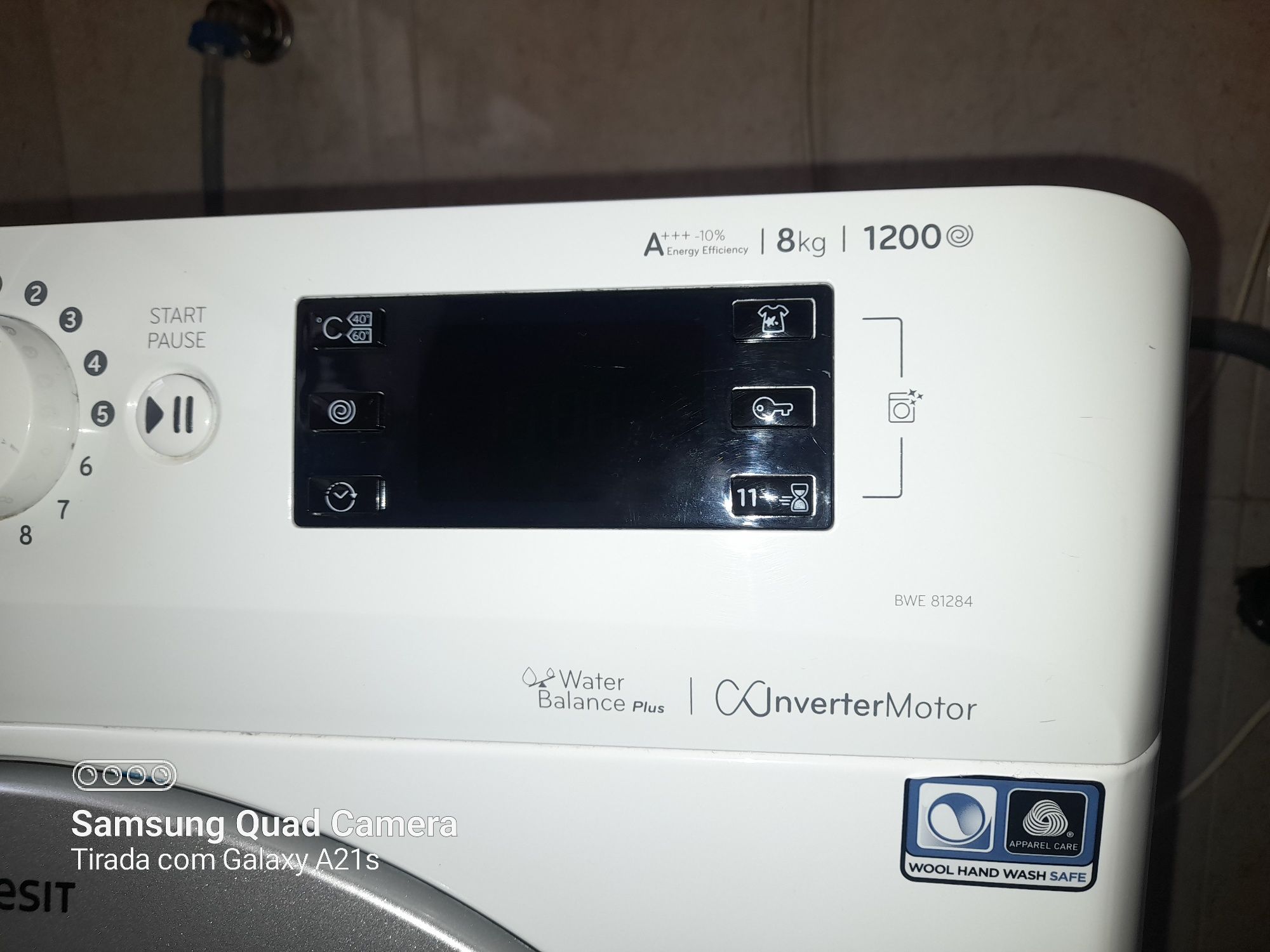 Máquina de lavar roupa Indesit 8Kg