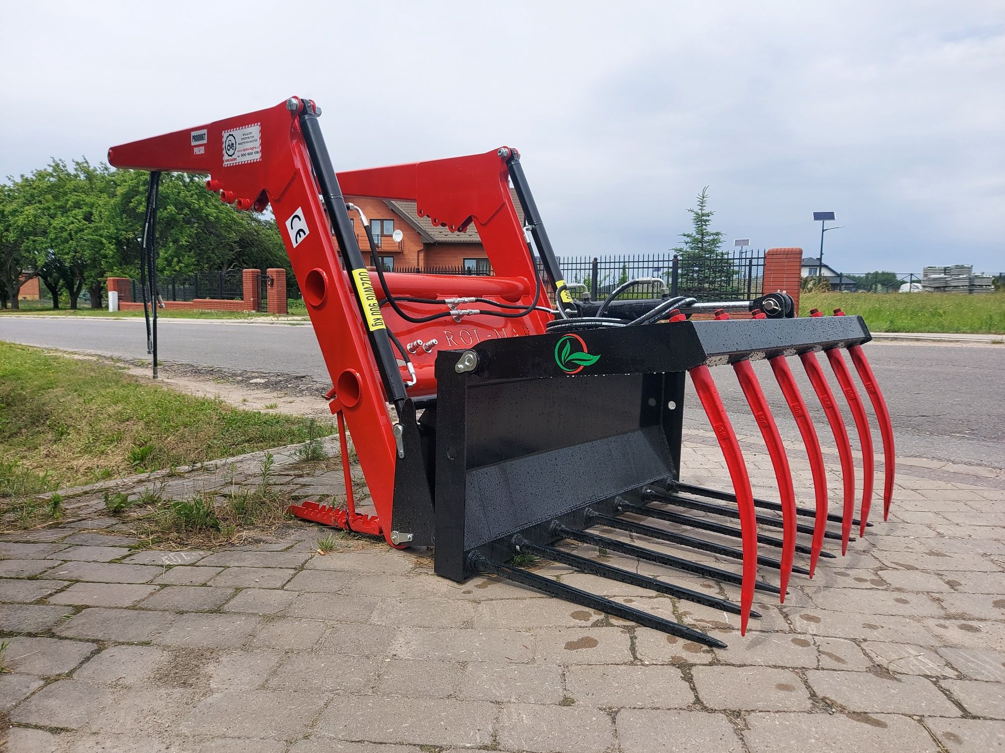 Ładowacz czołowy TUR 900kg do Ursus Zetor MTZ ! WZMOCNIONY !!!