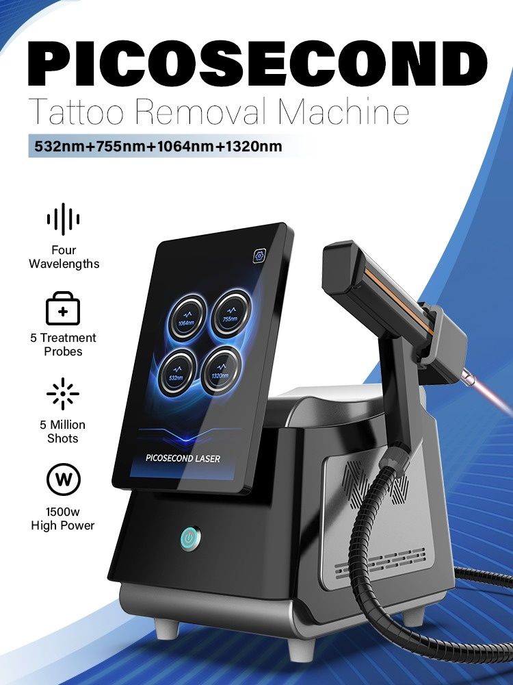 Laser ND-YAG Picosegundo Remoção de tatuagens/ Despigmentação + Curso