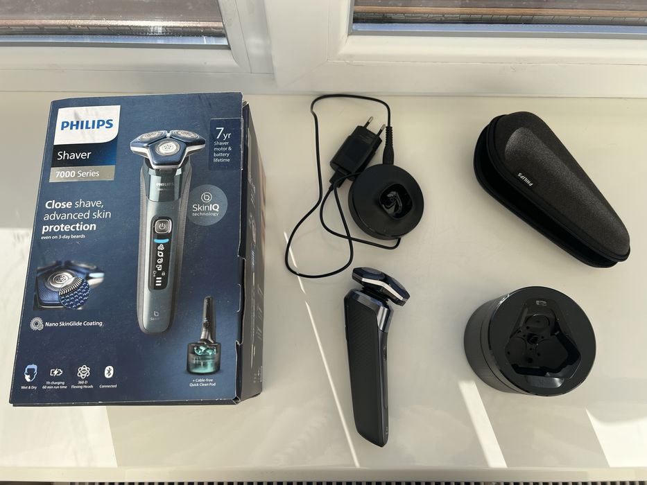 Електробритва PHILIPS 7000, гарантія і чек