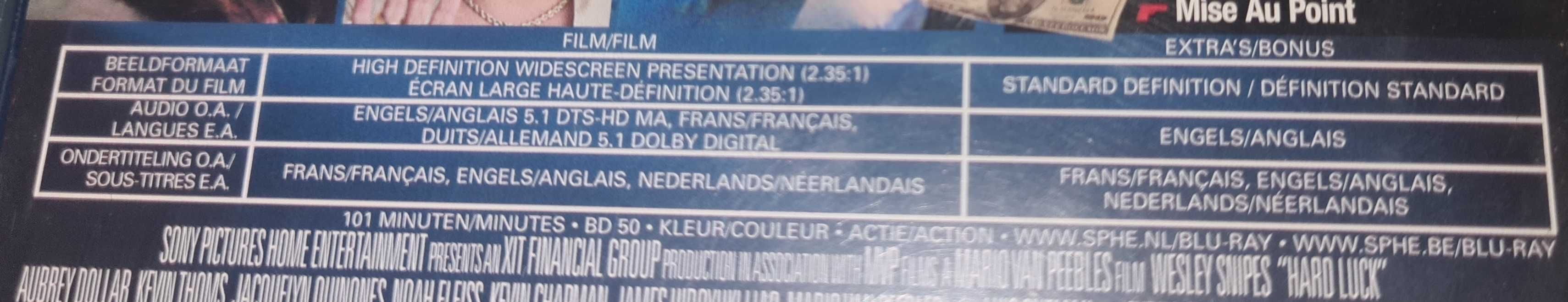 Hard Luck / Pieskie SZCZĘŚCIE / IDEALNA- / BLU-RAY / Brak PL