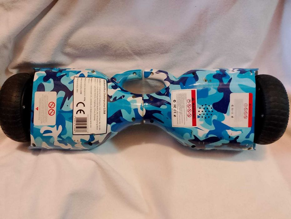 Deskorolka elektryczna Hoverboard 6,5 cala, świecące koła LED