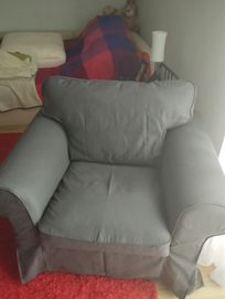 Fotel EKTORP IKEA z nowymi pokrowcami!