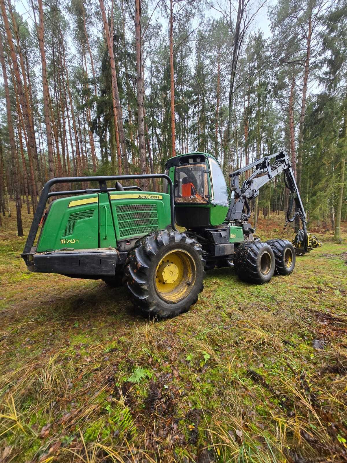 Harwester Jonh Deere 1170E