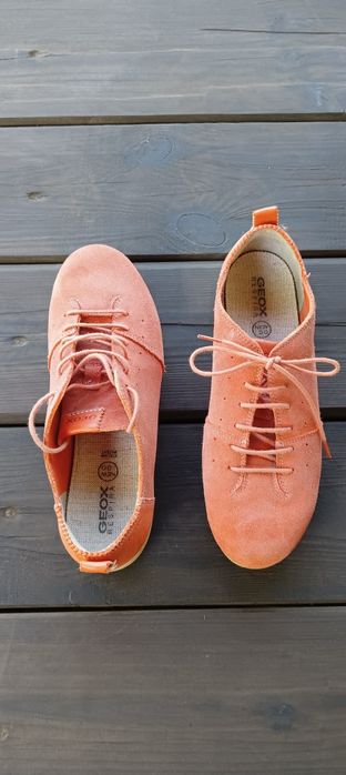 Туфлі-лофери брендові жіночі – 3 пари (UGG, GEOX, Gabor), замша, 25 см