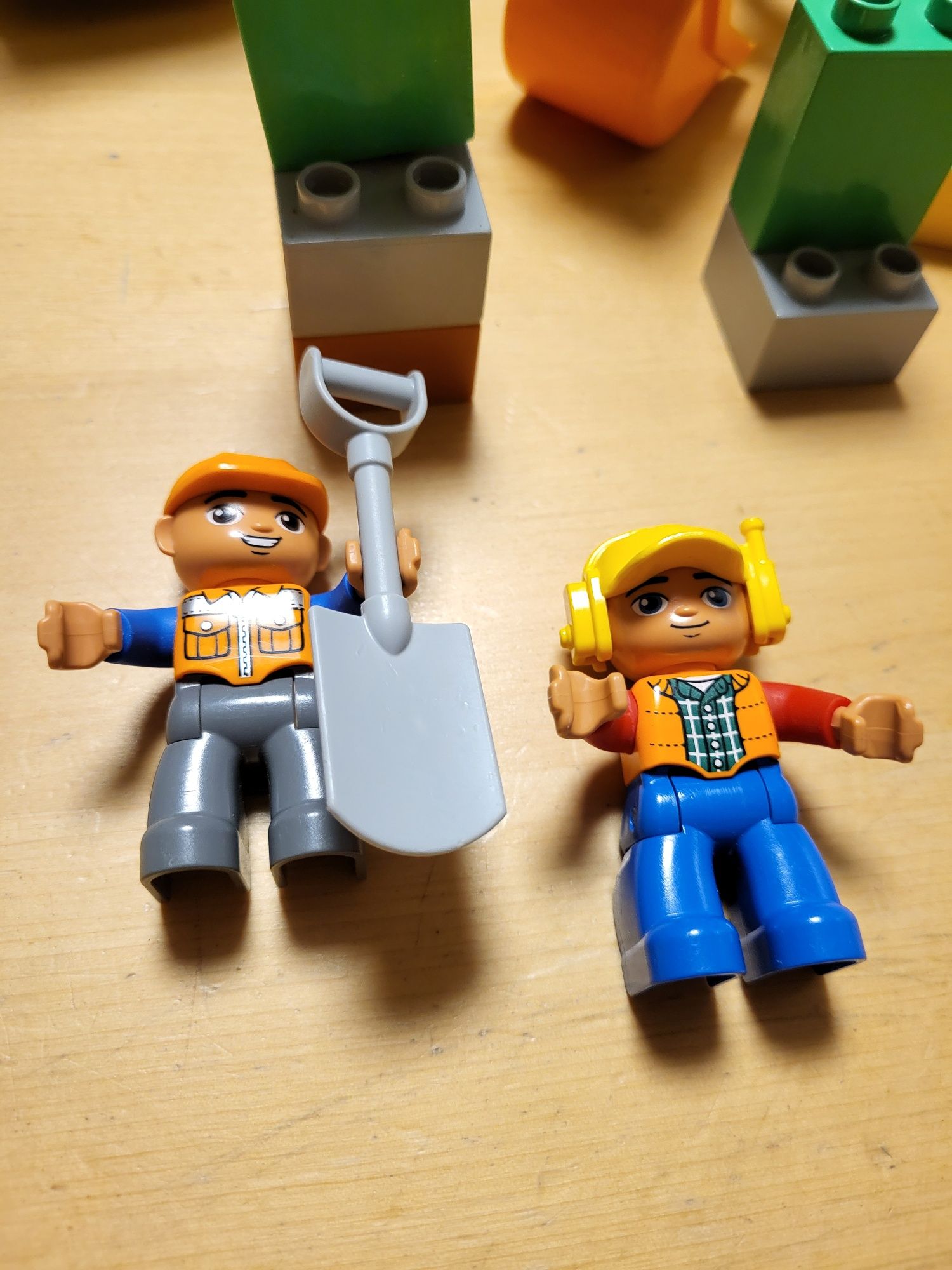 Lego duplo koparka i wywrotka