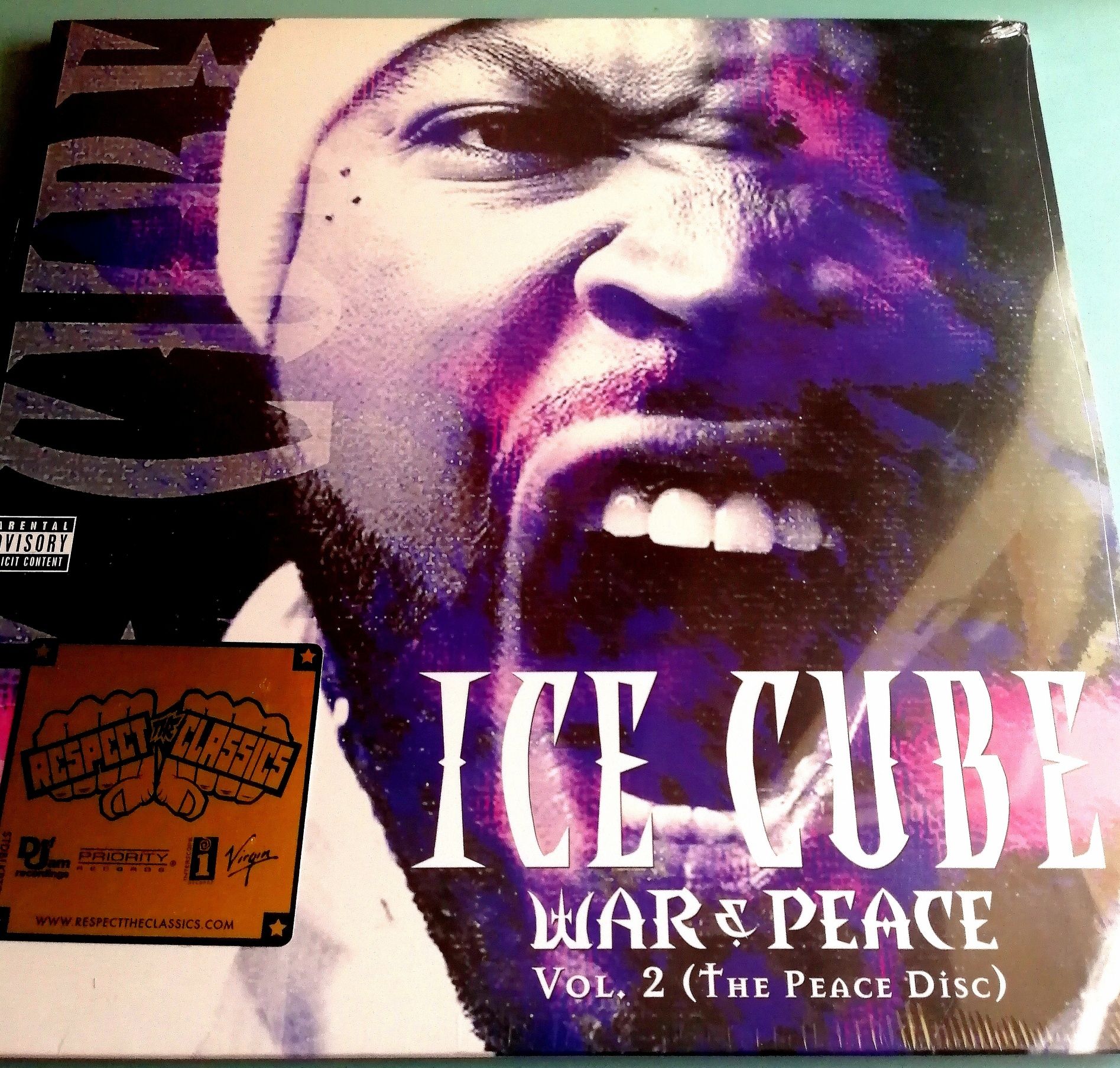 Виниловая пластинка Ice Cube Double Album "War & Peace"