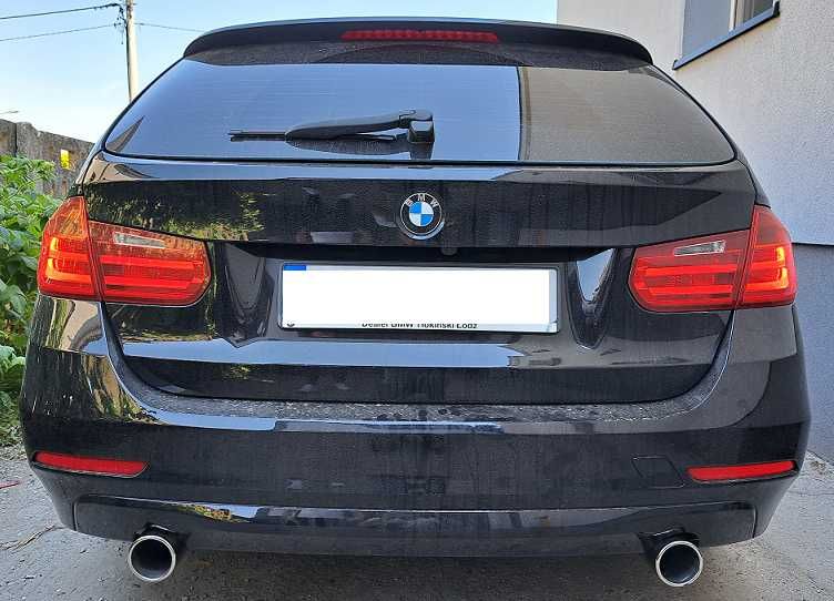 tłumik przelotowy wydech BMW F30 F31 F32 F33 F36