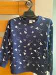 Bluza chłopięca granatowa. 7-8 lat. Rozmiar 128 cm.