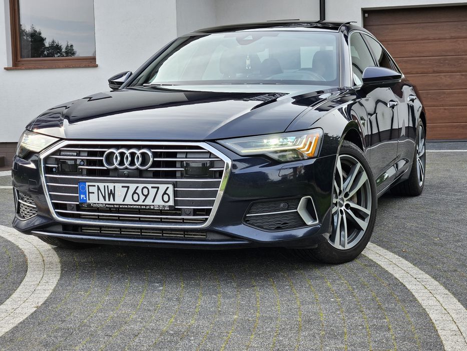 Audi A6 C8 55TFSI Quattro,hud,dociągi,k360,masaże