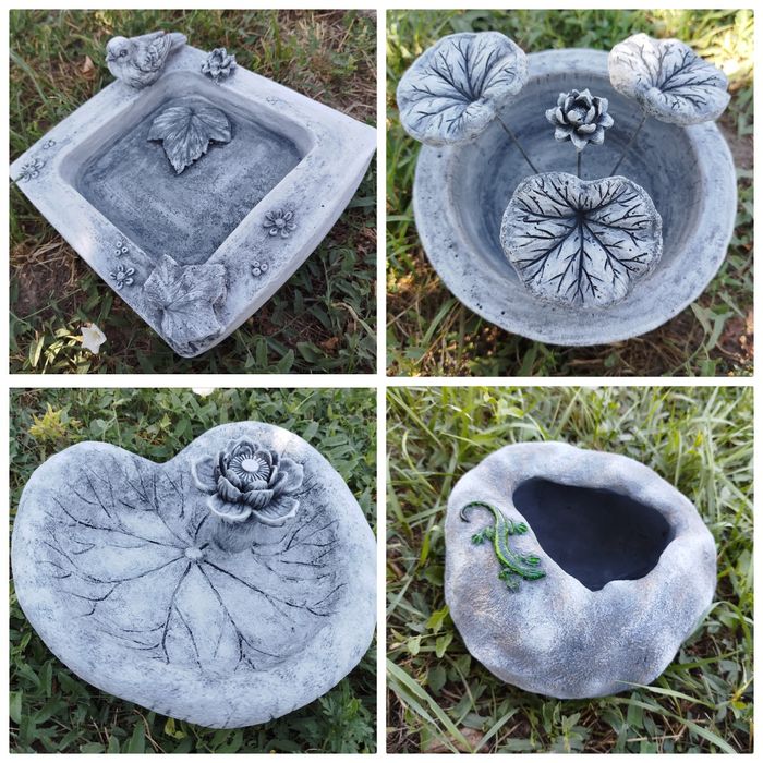 Садовые поилки, купальни, кормушки для птиц