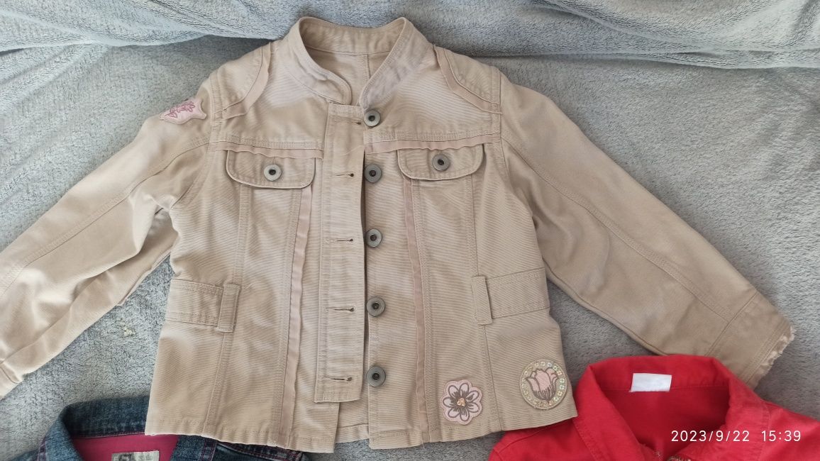 Джинсова курточка 98-104, 3-4 роки