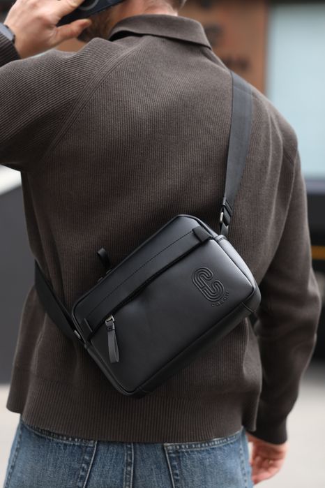 Мужская сумка барсетка Coach чоловіча сумка клатч через плече месендже