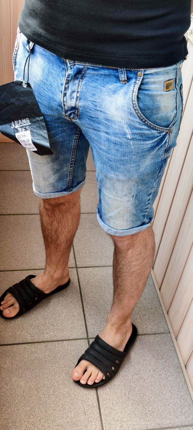 шорты мужские джинс