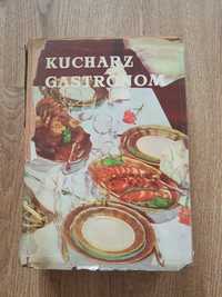 Książka kucharz gastronom wydanie zbiorowe z 1962 roku