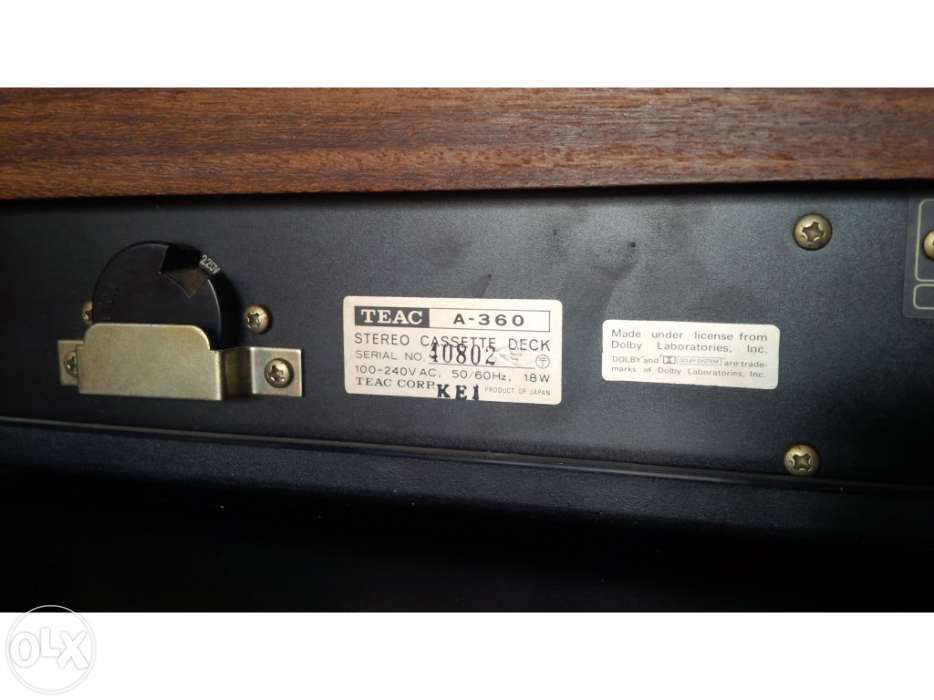 Teac A-360 Stereo Cassete Deck Vintage