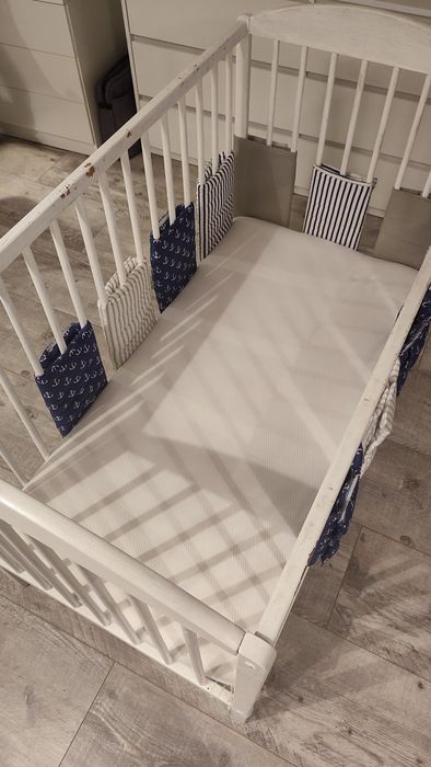 Materac do łóżeczka 120x60 Babymam piankowy