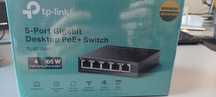 TPLINK 5 portow POE switch