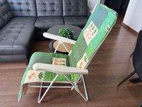 Leżak, fotel ogrodowy rozkładany