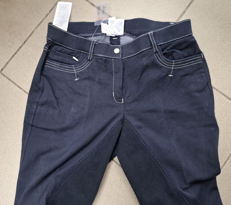 Nowe bryczesy Jodhpur Covalliero 42 granat