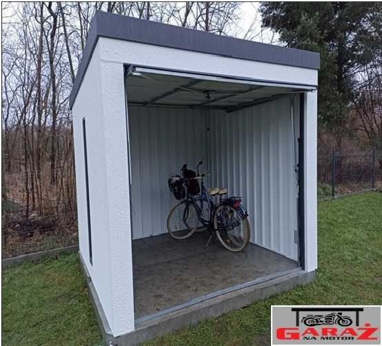 Garaż tynkowany Garaże Tynkowane Blaszane Blaszak Blaszany altanka Dom