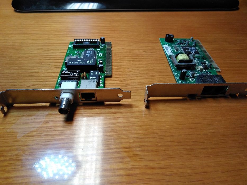 placas rede para PC antigas