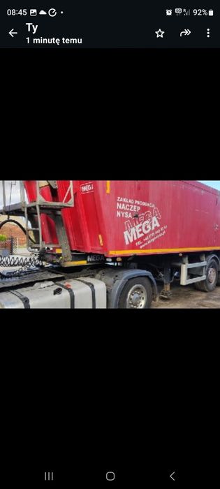 Naczepa mega pierwszy wlasciciel