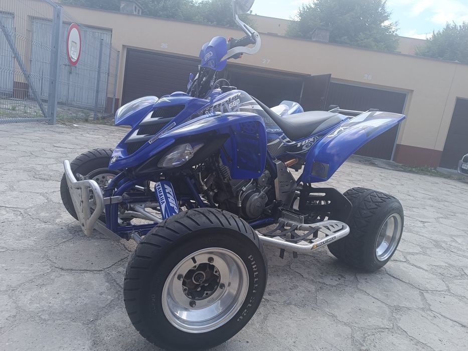 Yamaha Raptor 660r, doinwestowana,zarejestrowana,OC/ PT