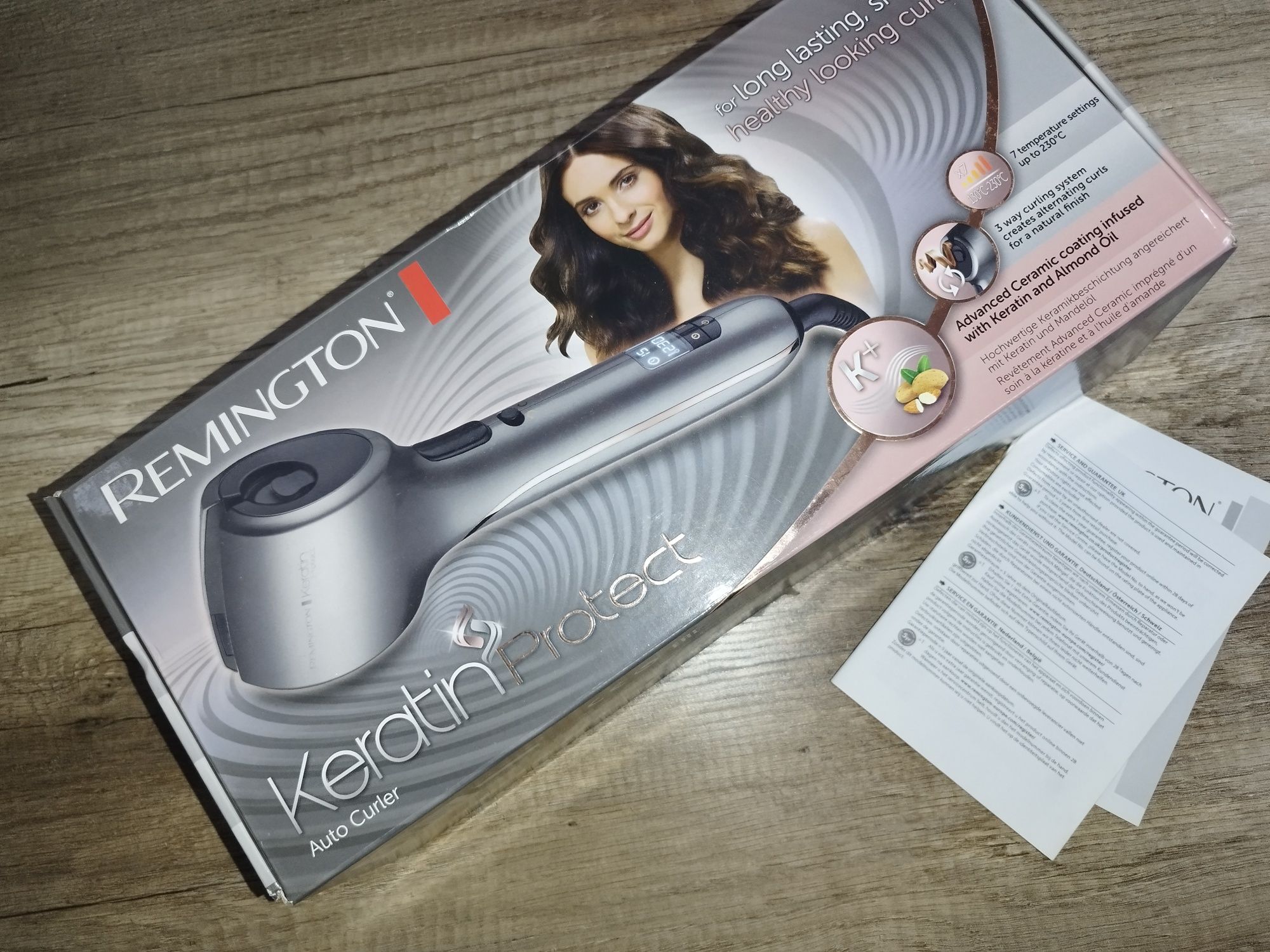 Lokówka Remington auto curler model NO. CI8019 E51