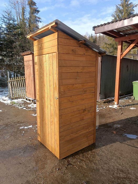 WC/ toaleta/ kibel drewniany na budowę