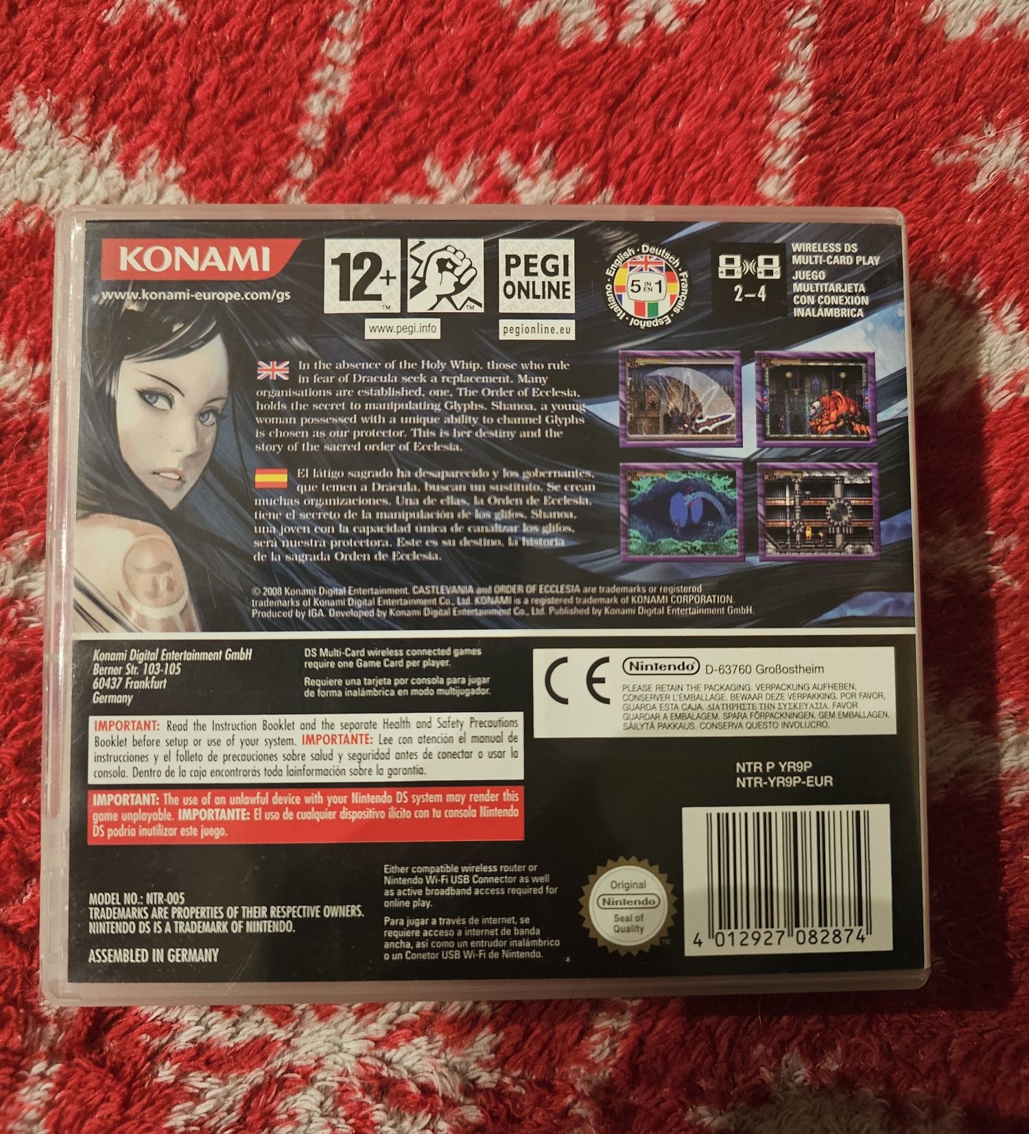 Castlevania order of ecclesia DS 3xA