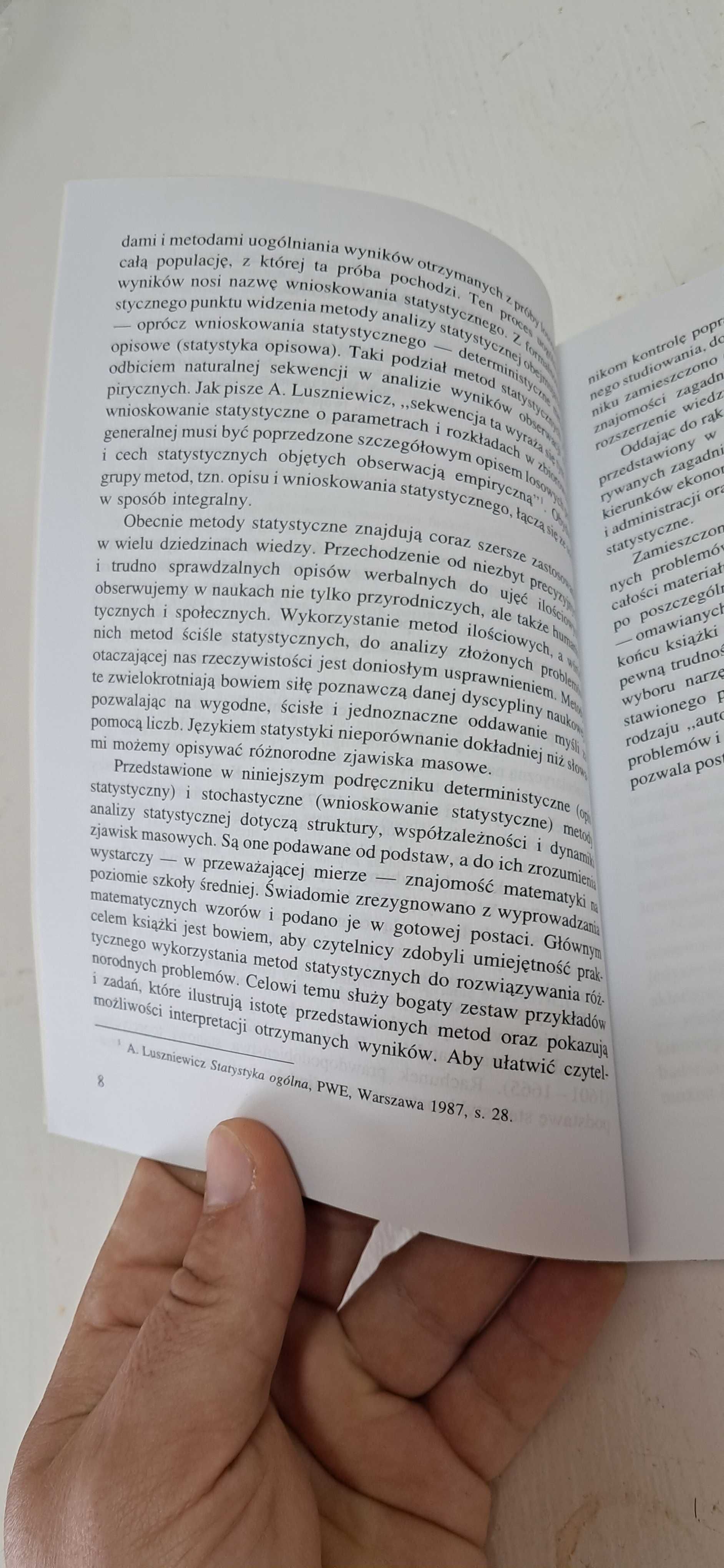 Statystyka Mieczysław Sobczyk Wydawnictwo Naukowe PWN STATISTICA