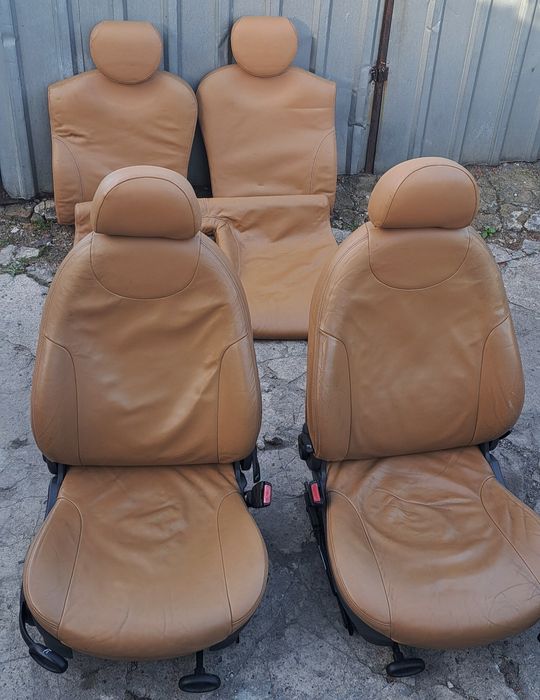 Mini Cooper R50 Fotel fotele siedzenia skóra komplet