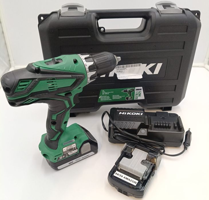 Wkrętarka Hikoki DS 118DJL 18v Walizka+ ładowarka+ 2 AKU KOMPLET